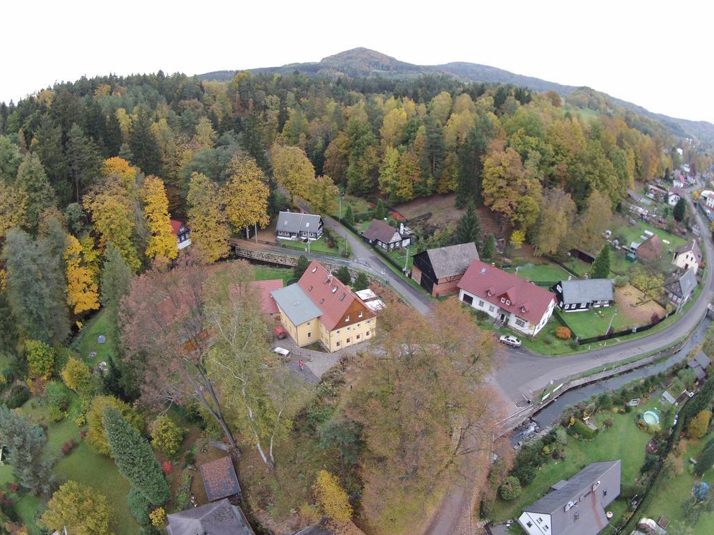 Penzion U Vyhlidky Chřibská Kültér fotó