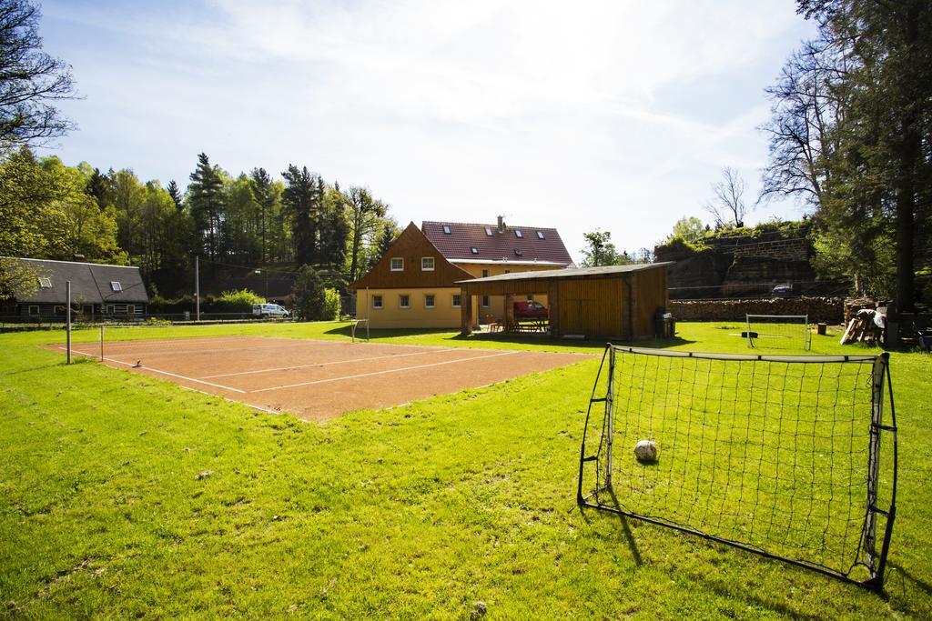 Penzion U Vyhlidky Chřibská Kültér fotó