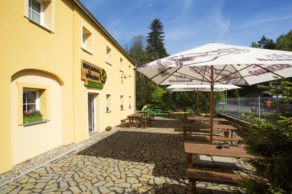 Penzion U Vyhlidky Chřibská Kültér fotó